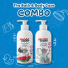 Froot Root Bath and Body Care Combo with Top to Toe wash 300 ml + Body lotion 300ml