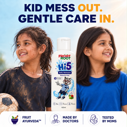 Froot Root Hi5 Daily Shampoo 100 ml without pump – girl care