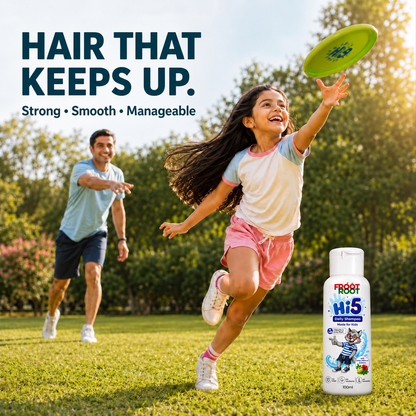 Froot Root Hi5 Daily Shampoo 100 ml without pump – girl play