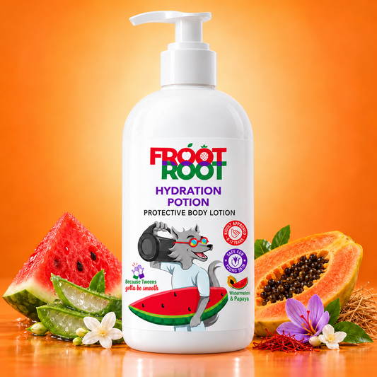 Hydration Potion protective body lotion with watermelon, papaya and botanicals