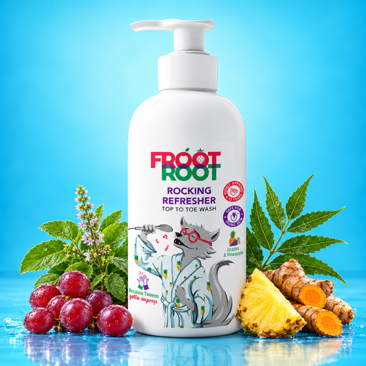 Rocking Refresher top to toe wash with fruits and Ayurvedic ingredients