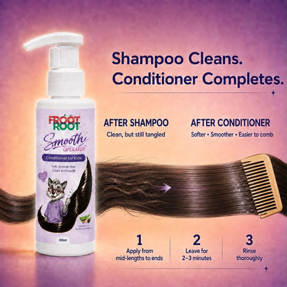 Froot Root Smooth Operator Kids Hair Conditioner 100 ml